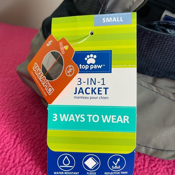 Top Paw 3-In-1 Dog Jacket - Picture 2 of 5